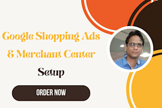 setup and manage google shopping ads for ecommerce stores