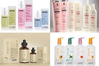 design cosmetics  product labels and packaging