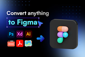 help convert to figma file from any file, PSD, jpg