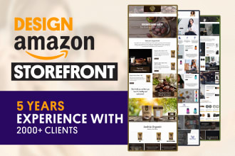 craft mobile friendly amazon store, storefront design