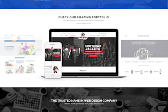 create professional porfolio design