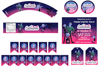 design a personalized or custom party printables