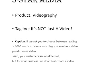 do copywriting for social media and website