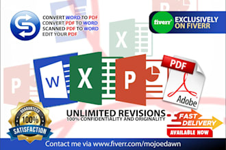 convert pdf to word doc, word to pdf