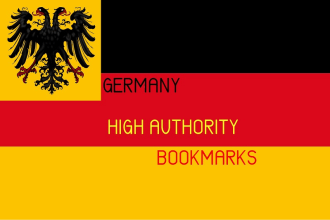 do 25 german tld bookmarks submission to get permanent back links