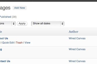 add content to your website