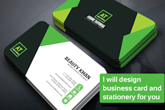 design business card and stationery for you