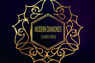 design modern luxury logo in 24 hrs