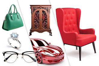 do photo background removal, product image editing, resize, retouching, upscale