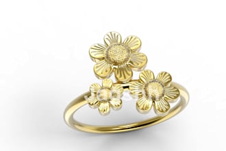 do 3d rendering of jewellery and product