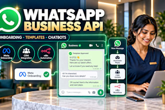 integrate whatsapp cloud API and develop chatbots