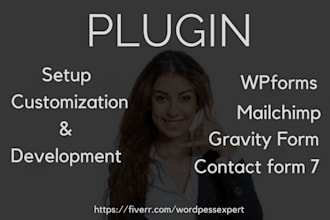 customize contact form 7, gravity form, wpforms, mailchimp