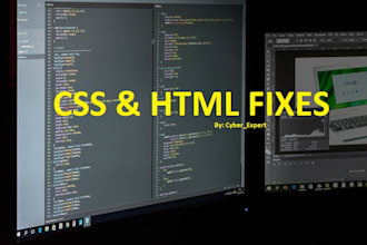 fix css and html errors in 24 hours