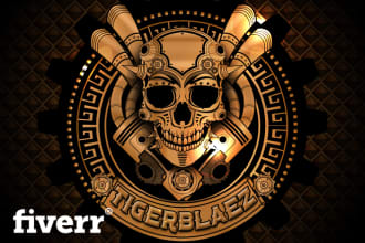 logo design illustrator for bad ass branding