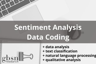 do sentiment analysis and data coding