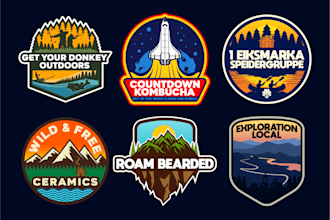 create any outdoor adventure logo design