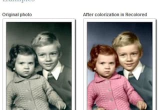 colorize your old Family Photo