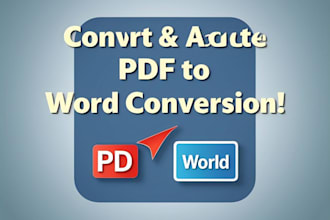 convert pdf to word with accuracy