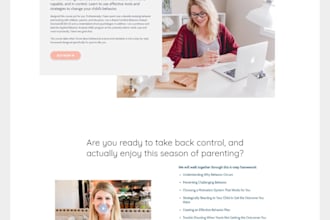 create sales page for you in kajabi