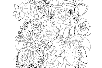 create any coloring page for you