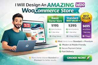 design an amazing woocommerce store