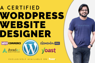 develop responsive wordpress website design or blogs