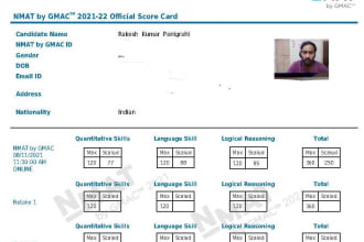 teach to prepare for exams like gmat, gre, cat, xat, nmat