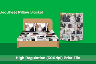 do your pillow, bedsheet, blanket design