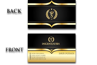 design 2d or 3d professional business card for you