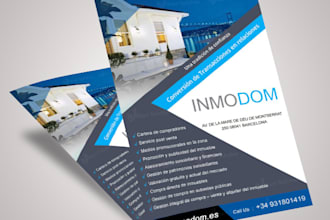 design professional flyer and brochures in 24h
