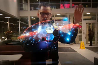 develop visually controlled applications using kinect
