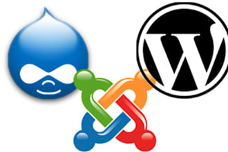 do wordpress joomla drupal programming