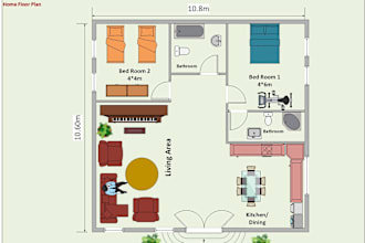 provide professional visio layout, maps, drawing, drafting, floor plan, workflow