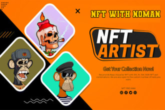 design 3d nft art collections