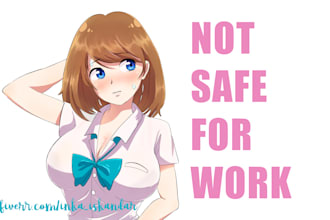 draw nsfw hentai ecchi yaoi yuri anime illustration