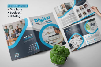 design brochure catalog booklet company profile