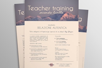 design graphic for flyers, brochures and trifolds