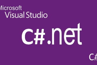 develop desktop app using csharp dotnet visual studio