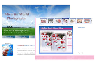 design a stunning homepage