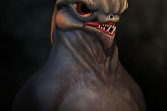 do 3d character modeling