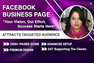 do facebook business page create, social media pages, and accounts setup