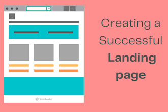 build ico or sto or app landing page