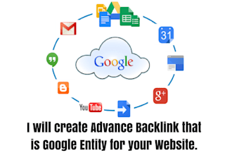 make google entity stacking including web 2