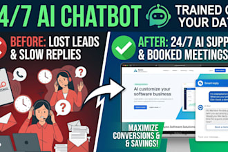 develop ai chatbot, ai agent, and automation solutions for your business