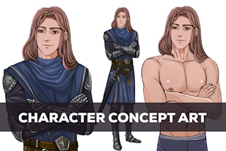 create character concept art