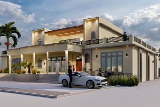 do 3d modeling and rendering in revit and lumion