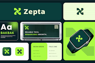 create a business logo, branding kit, and brand identity design