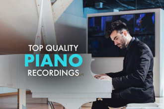 record piano and keyboards for any genre