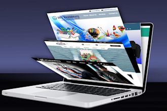 design modern and responsive wordpress website for you