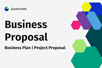 write and design business proposal